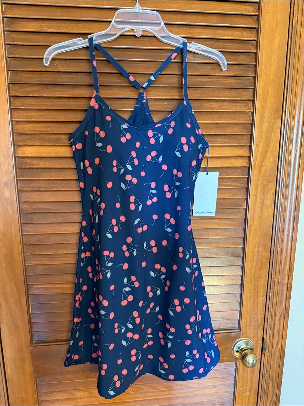 Outdoor Voices Dress with Cherry Print